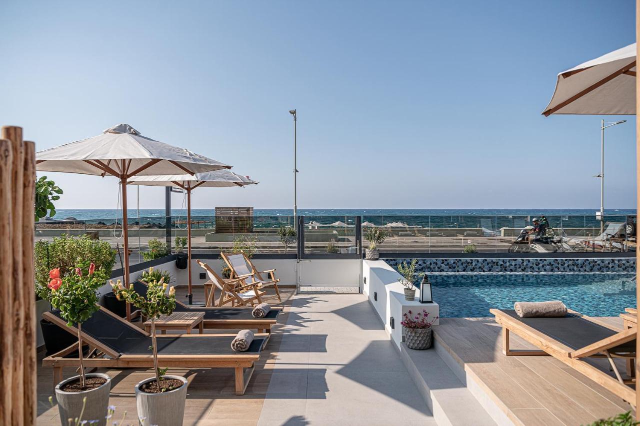 העיירה רתימנו Calla Luxury Seafront Suites מראה חיצוני תמונה