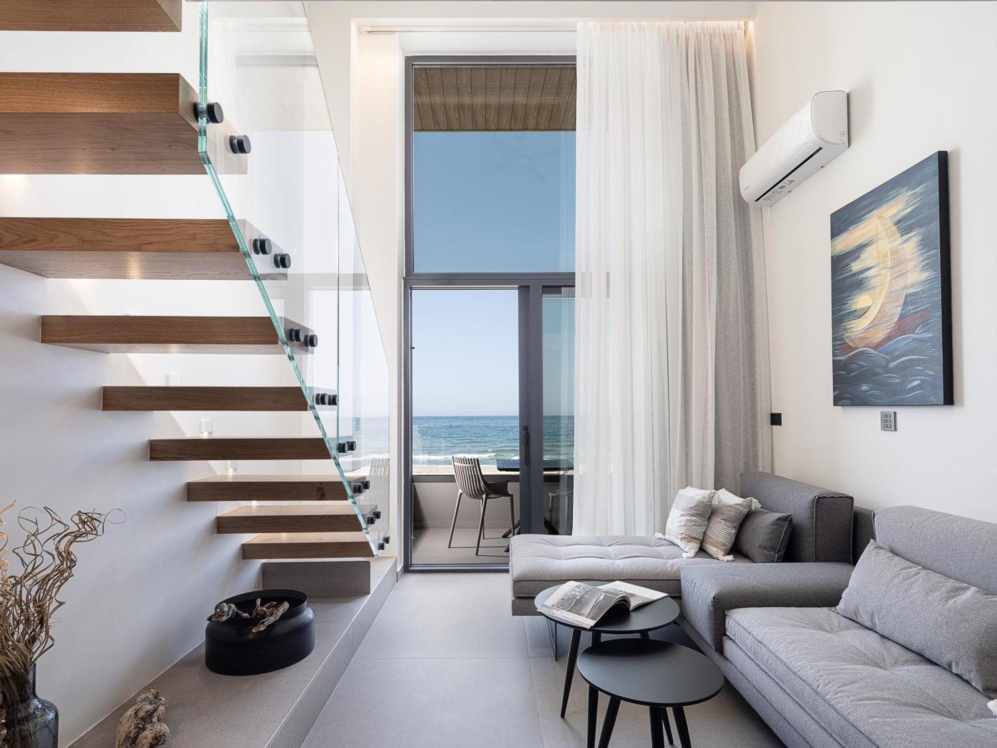 העיירה רתימנו Calla Luxury Seafront Suites מראה חיצוני תמונה