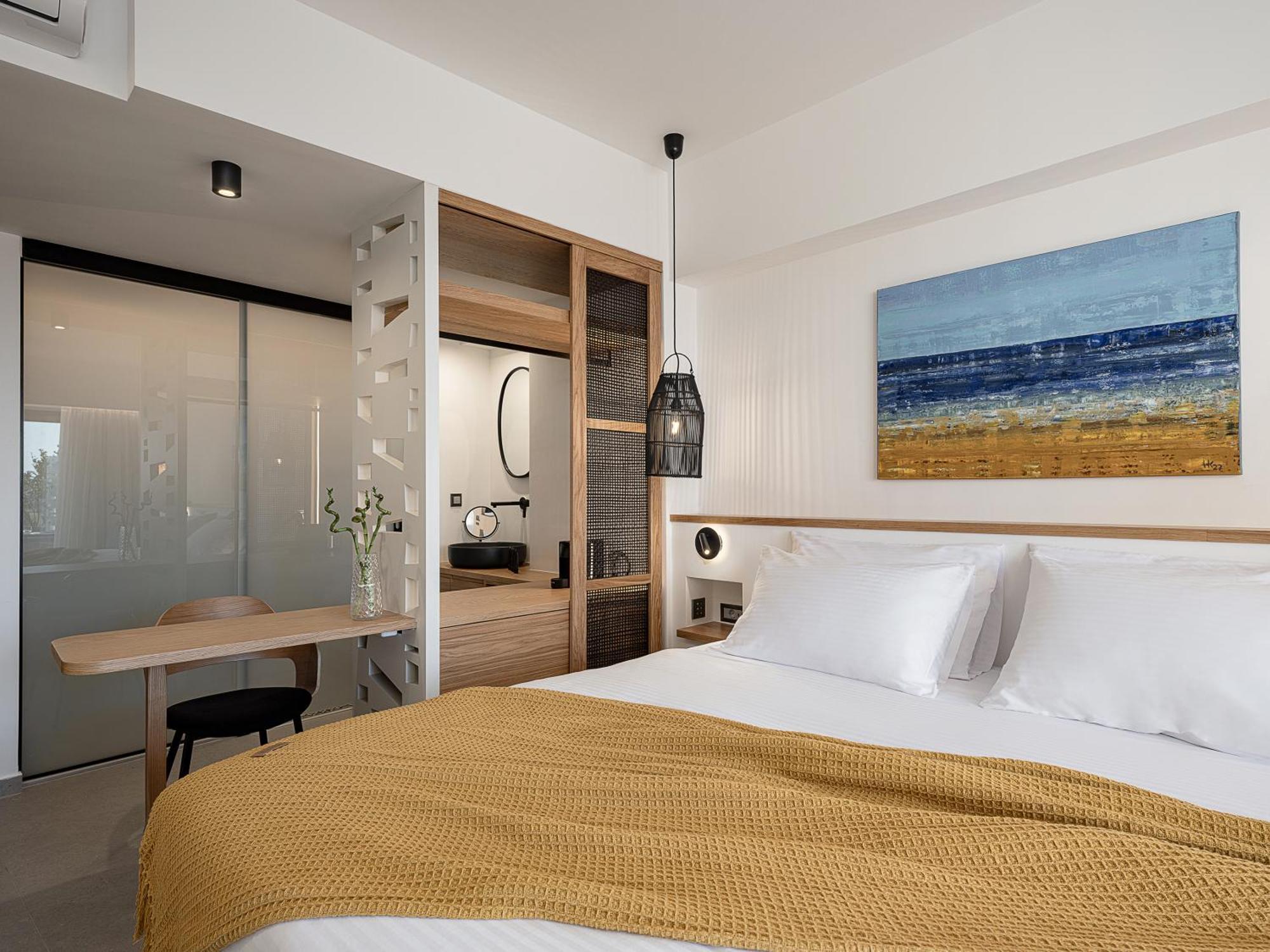 העיירה רתימנו Calla Luxury Seafront Suites מראה חיצוני תמונה